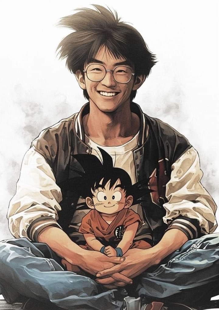 Mangaka Dragon Ball, Akira Toriyama yang meninggal pada Maret 2024 lalu.