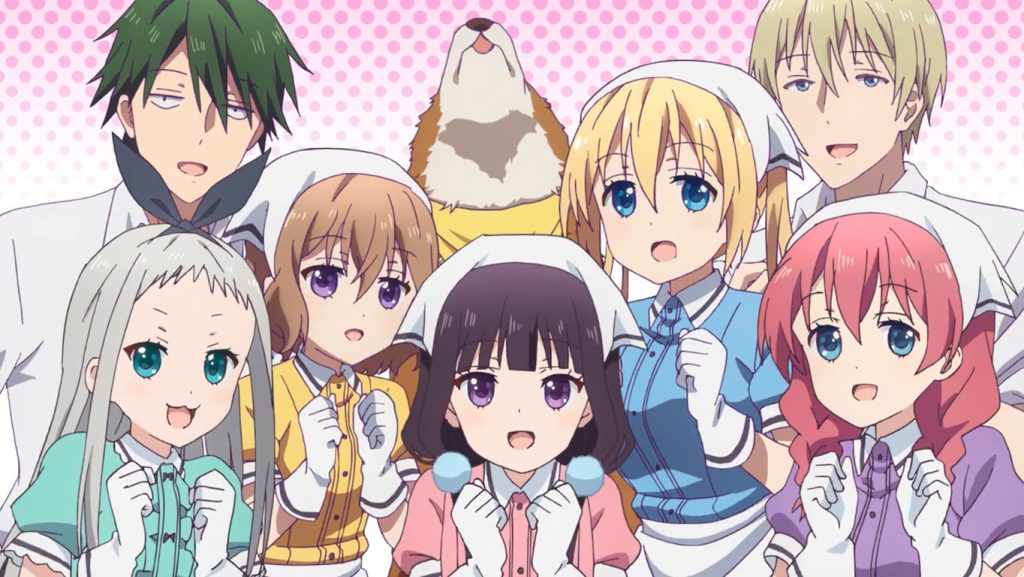 Blend S Pelayan Kafe Stile denggan berbagai karakter yang berbeda